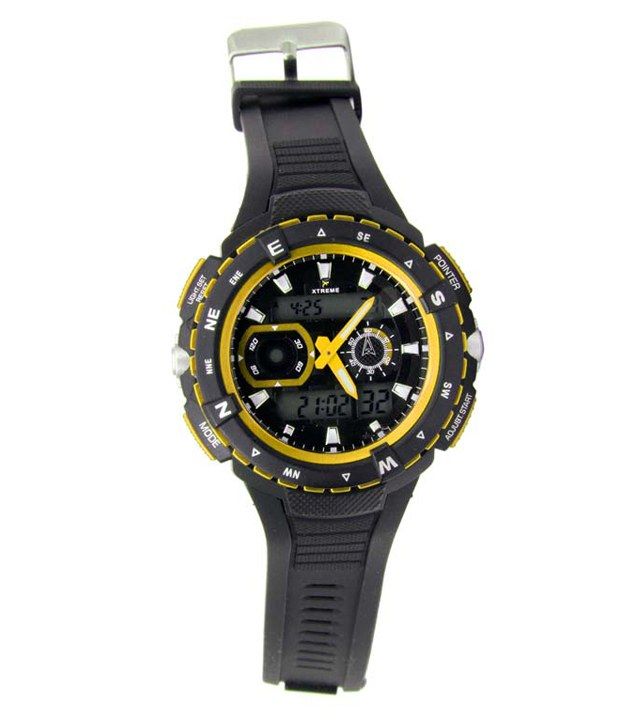 black digital watch women's