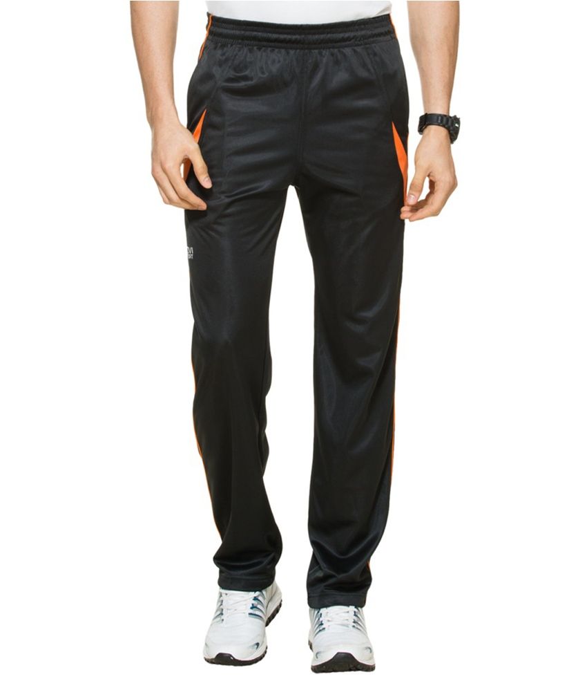 Zovi Black Polyester Track Pant - Buy Zovi Black Polyester Track Pant ...