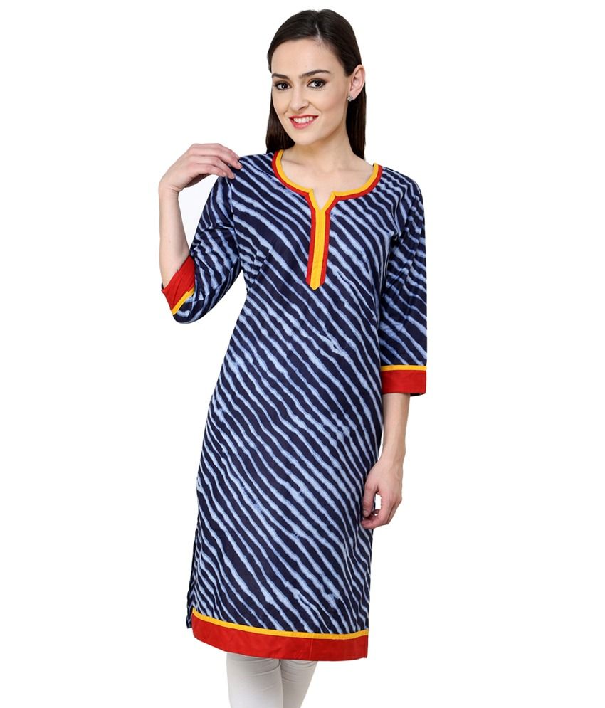 Waves kurtis online Clearance