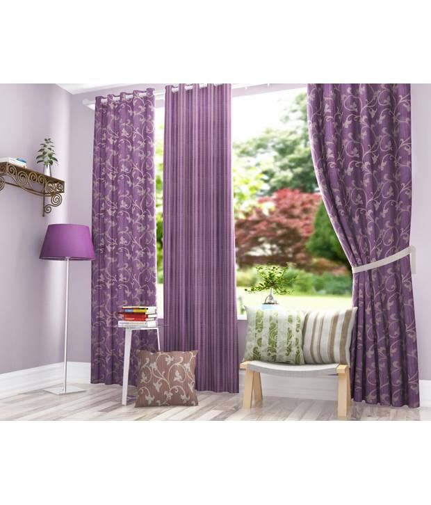 Reliable Drapes Single Long Door Eyelet Curtain Buy Reliable
