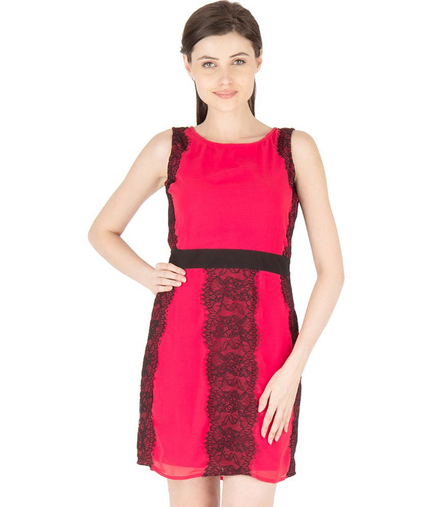 Latin Quarters Red Casual Dress - Buy Latin Quarters Red Casual Dress ...