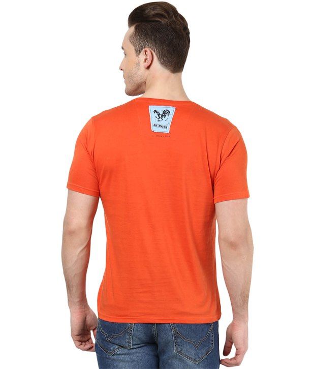 tshirt orange sport