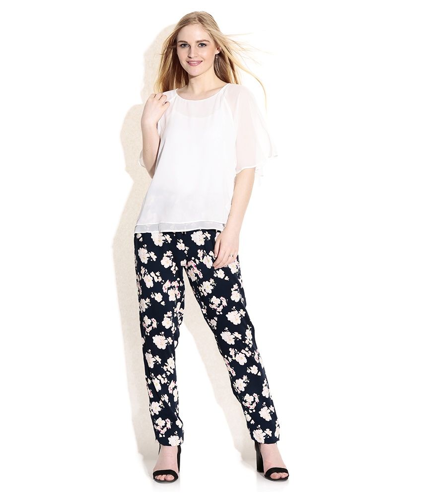 Buy Black Trousers  Pants for Women by Vero Moda Online  Ajiocom