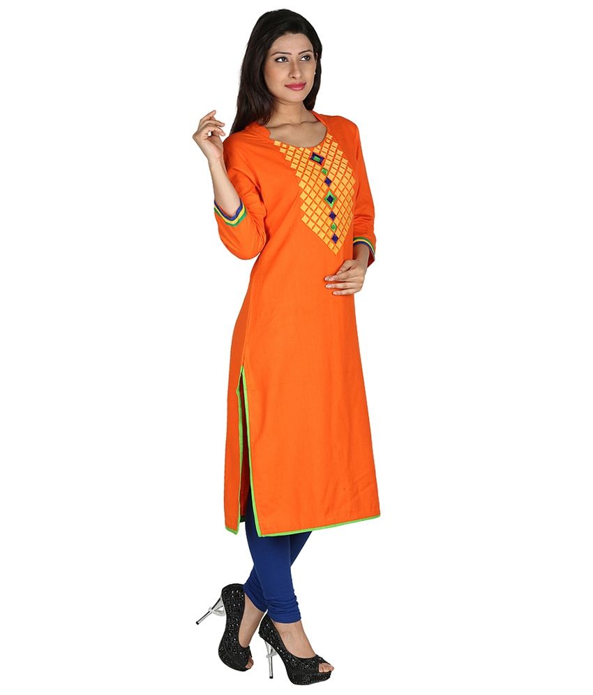 orange womens robe
