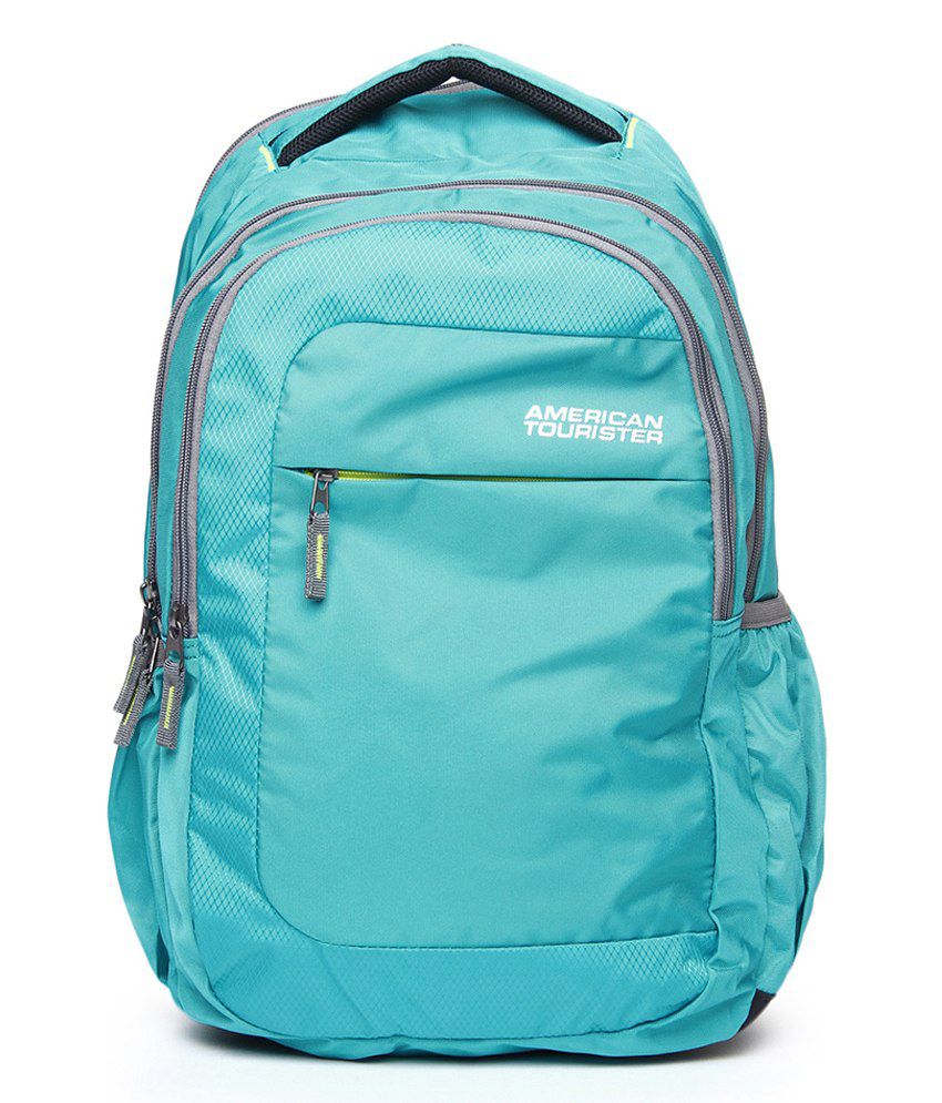 American Tourister Turquoise Backpack 