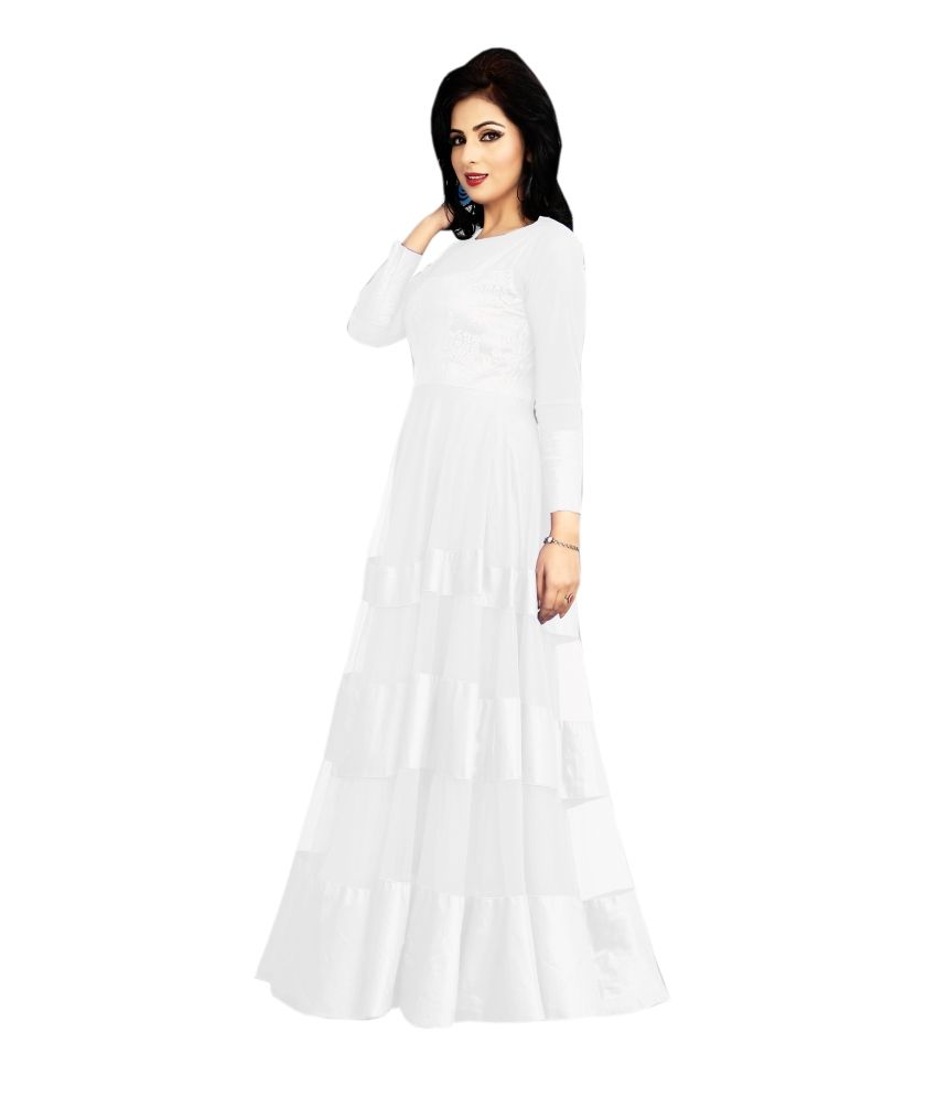 snapdeal anarkali dress material