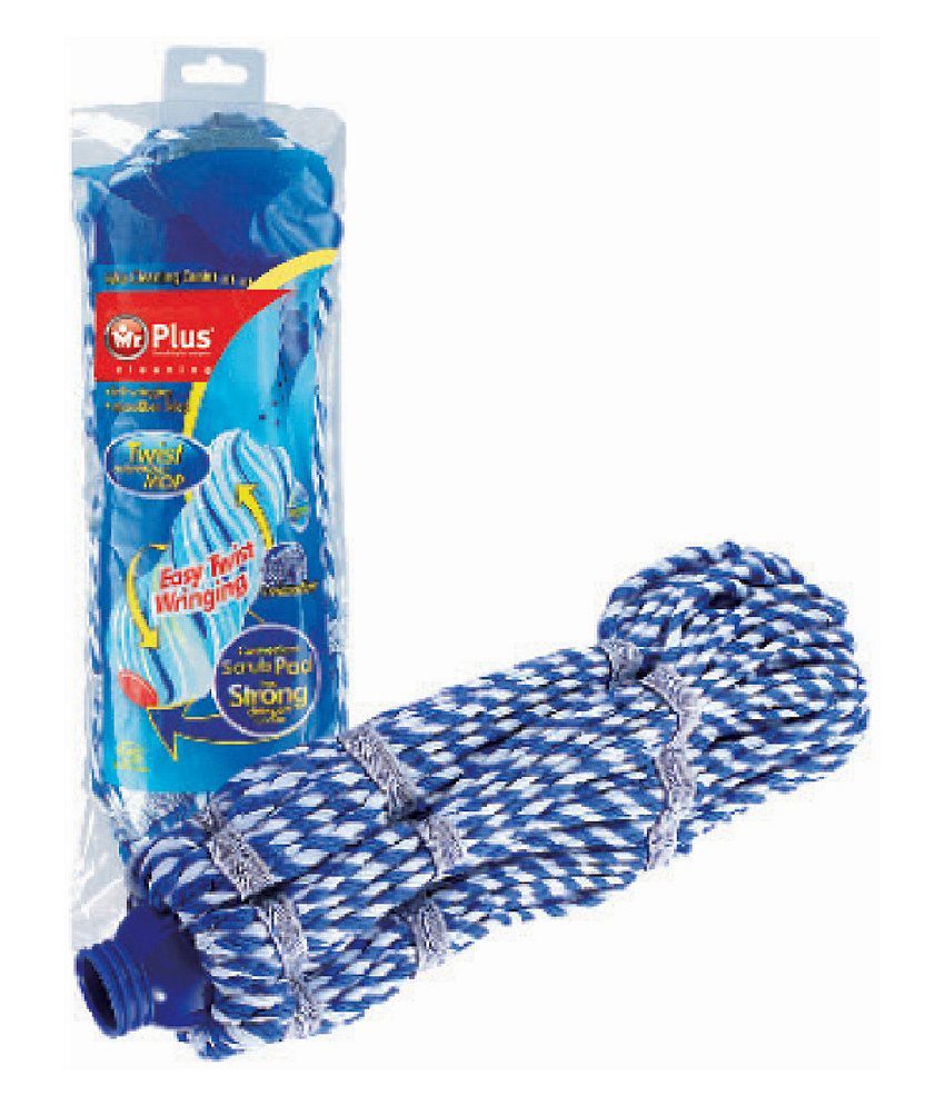 Professional Plus Microfiber Twist Mop Keeps Hands Dry with This Sturdy Mop,#B3 