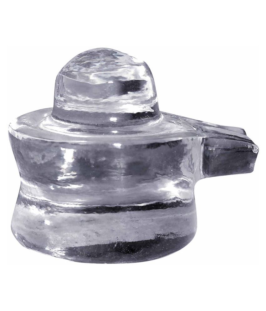     			Ratna Kendra Glossy Natural Crystal Shivling