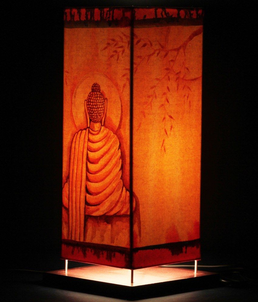 Colors Unlimited Meditating Lord Buddha Floor Lamp