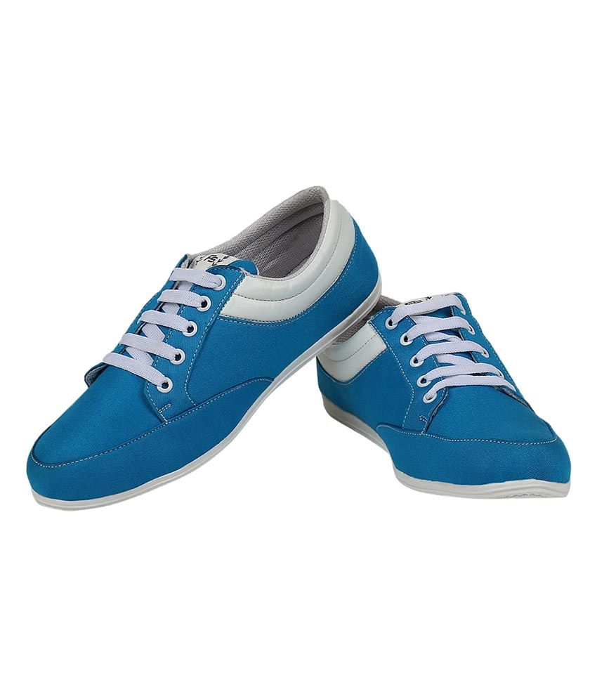 pale blue canvas shoes