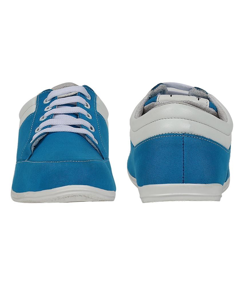 pale blue canvas shoes