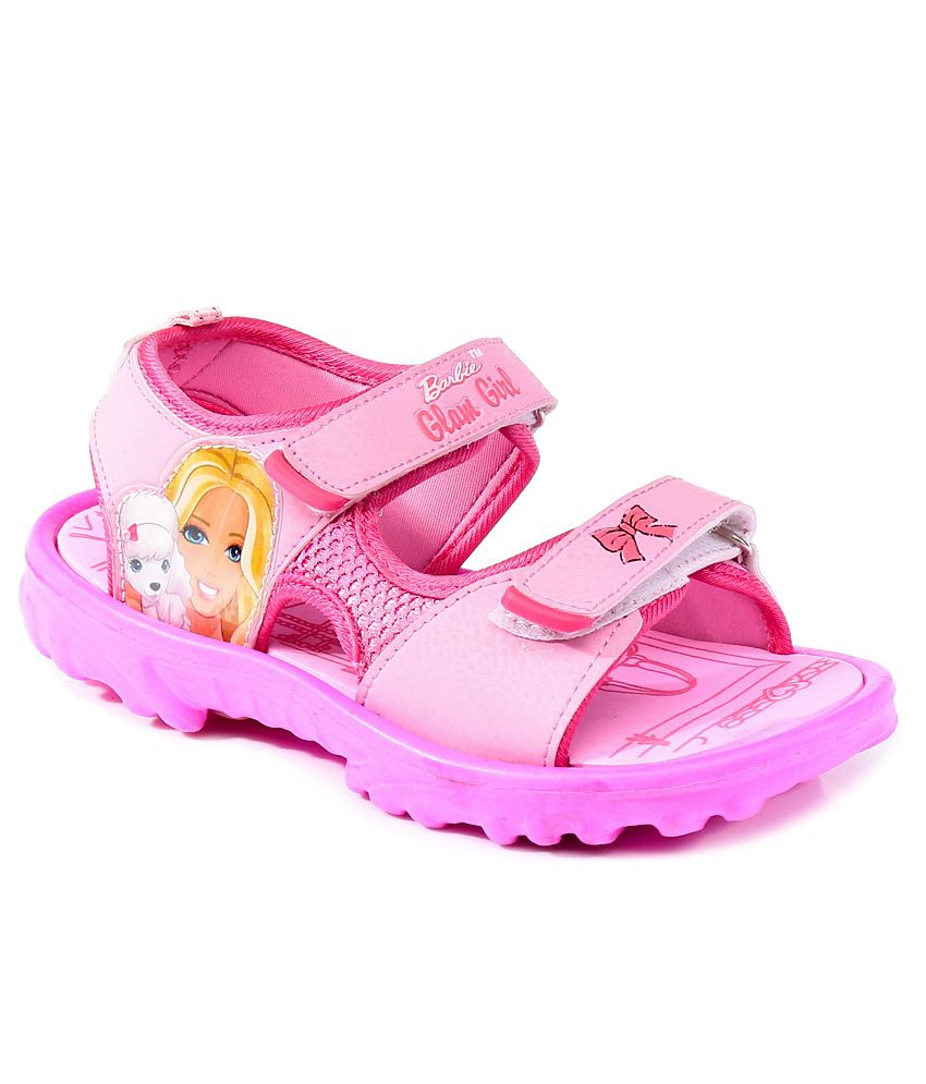  Barbie  Pink Sandals  For Kids Price in India Buy Barbie  