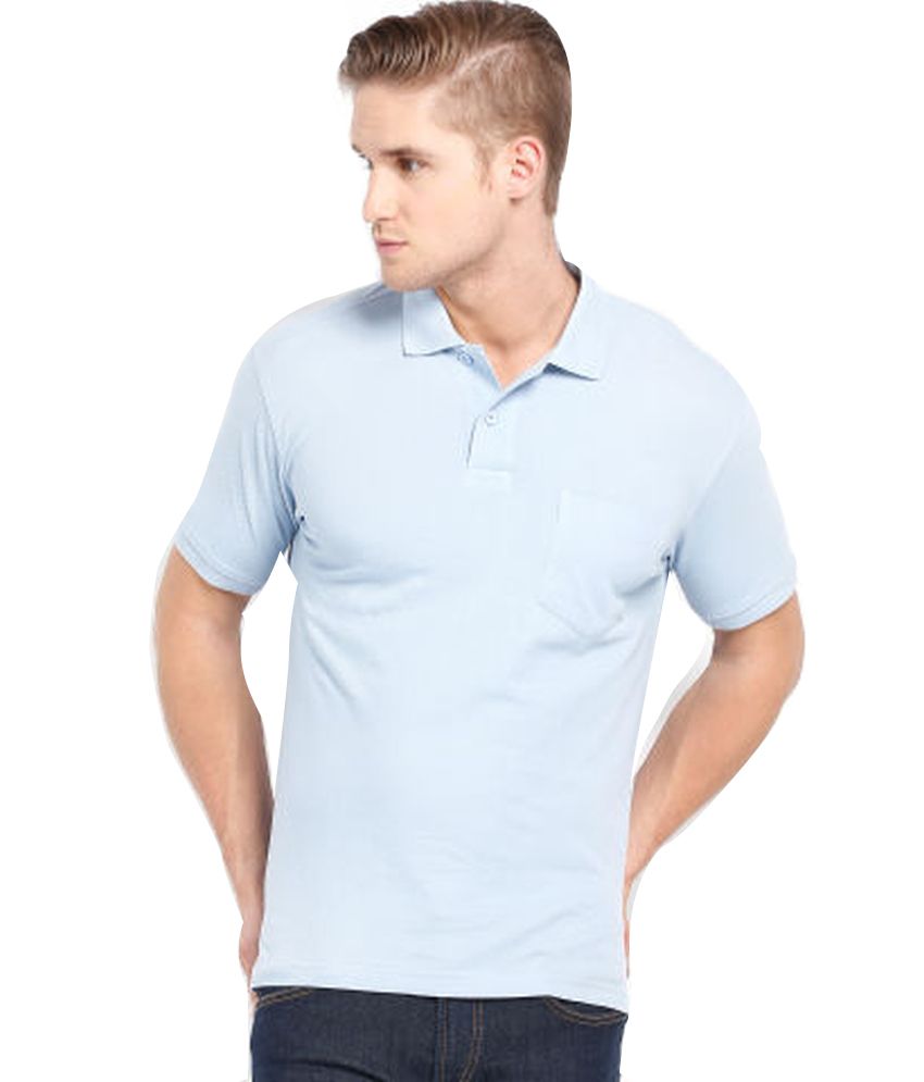     			Concepts Blue Cotton Blend Polo T-Shirt