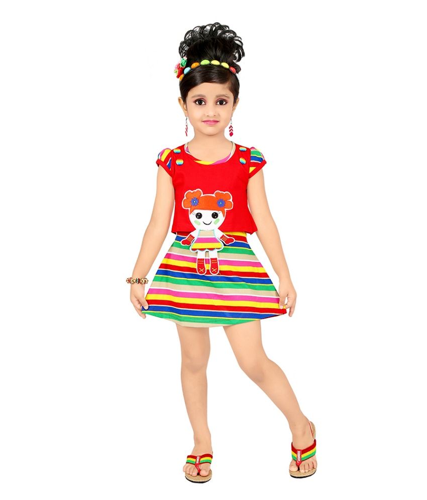 cotton half frock