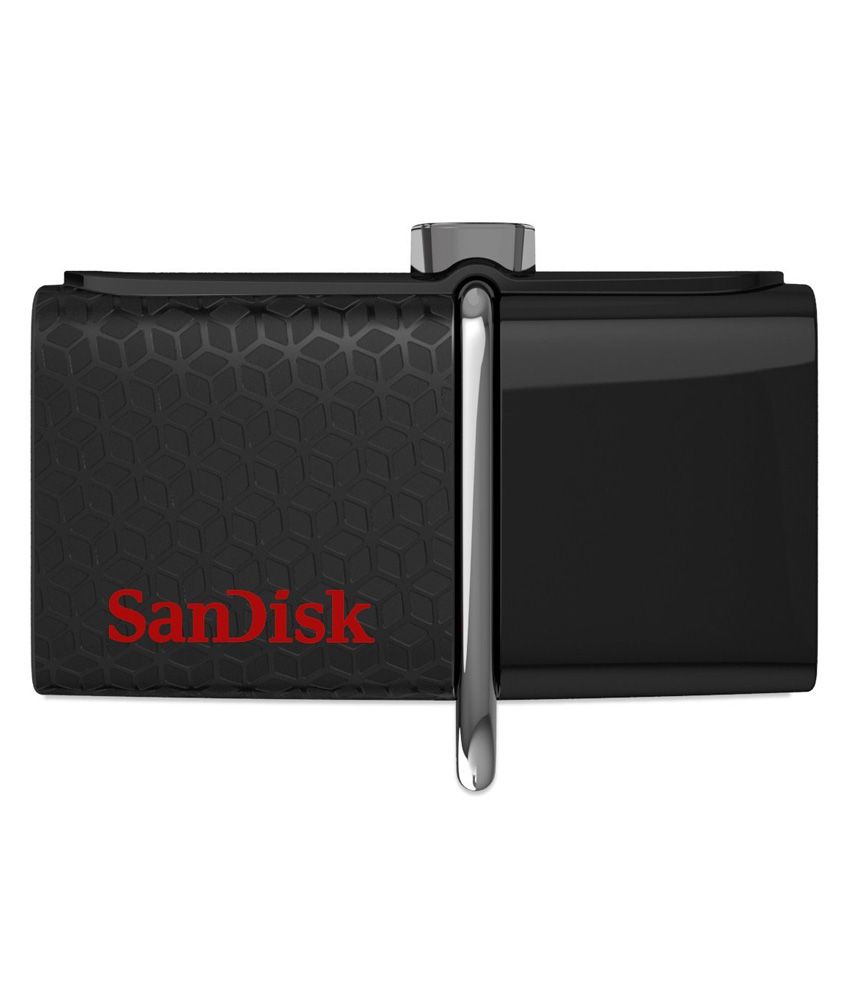    			Sandisk Ultra Dual SDDD2-064G-I35 64 GB USB 3.0 OTG Pendrive Black