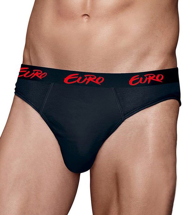 Euro Pack of 5 Multicolour Micra Brief / Mens Underwear - Buy Euro ...