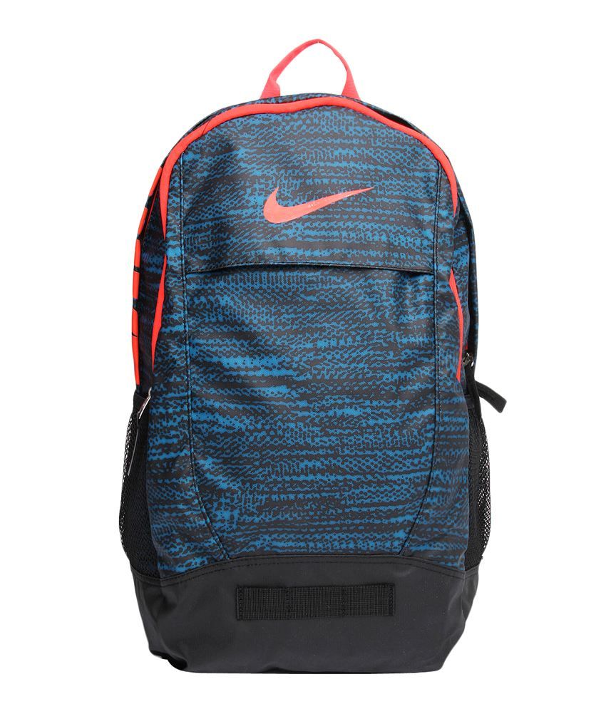 blue nike backpack