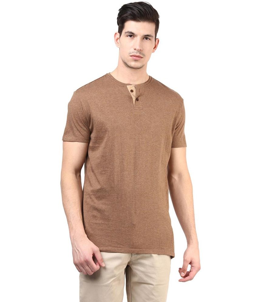 brown colour tshirt