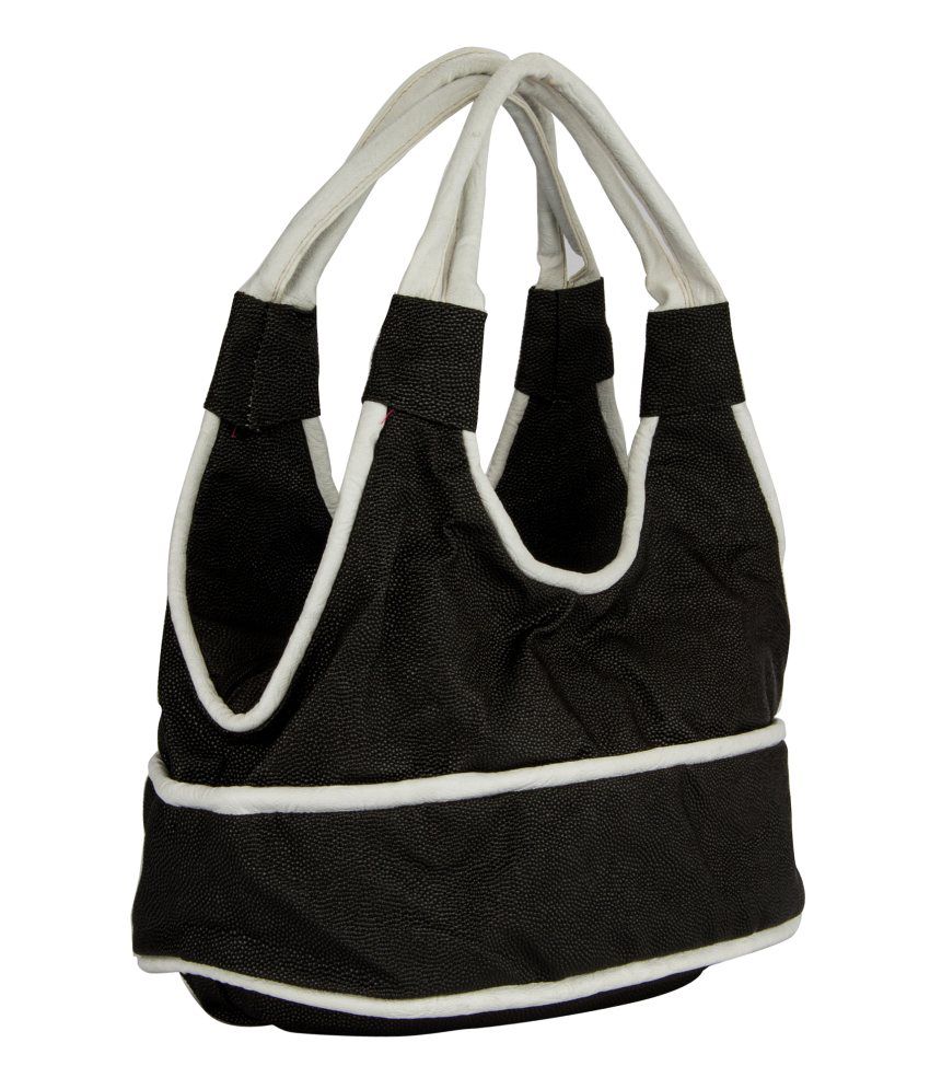 Fashion Knockout Black-White Round Handbag - Buy Fashion Knockout Black-White Round Handbag ...