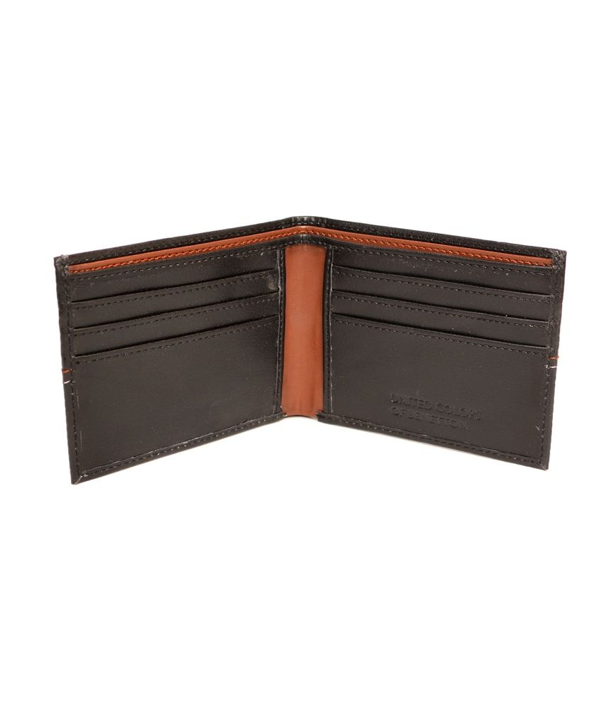 UCB Leather Wallet for Men - Black: Buy Online at Low Price in India ...