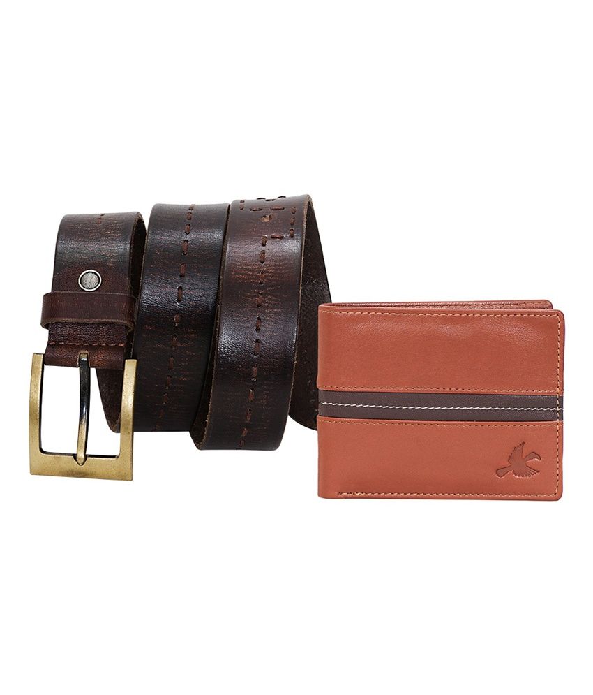 Hornbull Brown Leather Formal Belt and 