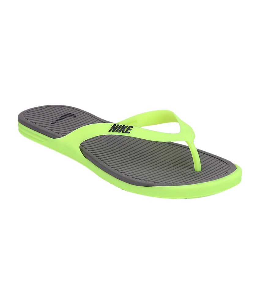 nike slippers green nike slippers green