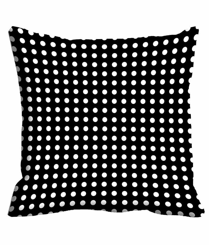 JDX Black Digitally Printed Cushion Cover: Buy Online at Best Price ...