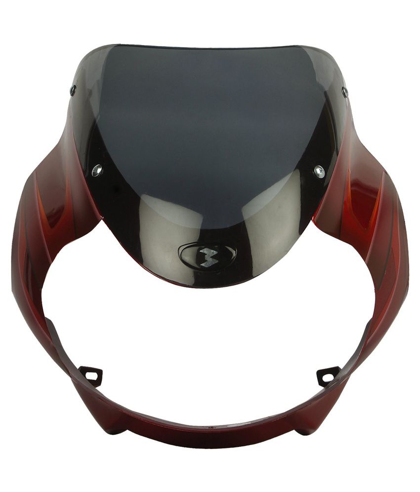 bajaj discover 135 headlight visor price