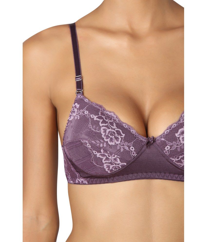 Buy Bodyline Purple Bra And Panty Sets Online At Best Prices In India Snapdeal 8119