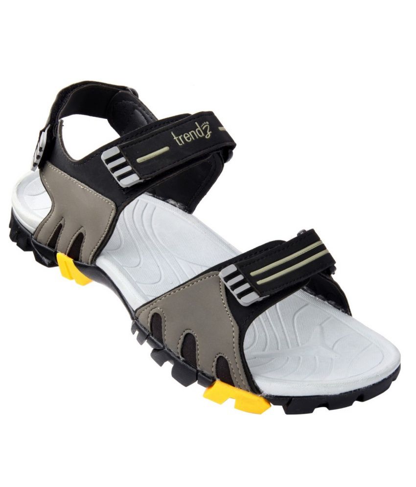 VKC Gray Floater Sandals - Buy VKC Gray Floater Sandals Online at Best ...