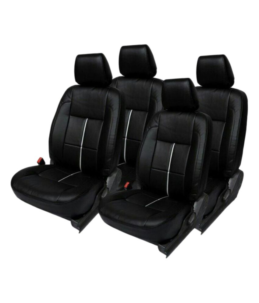 Leather seat cover for ford figo #4