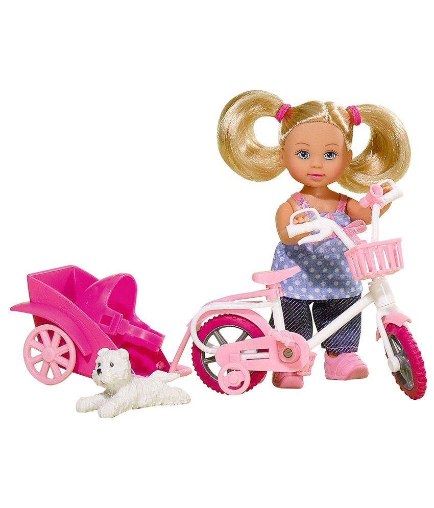 steffi doll with scooter