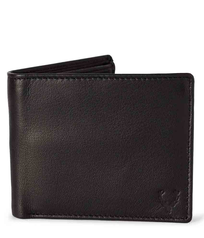 Allen Solly Black Leather Wallet: Buy Online at Low Price in India ...