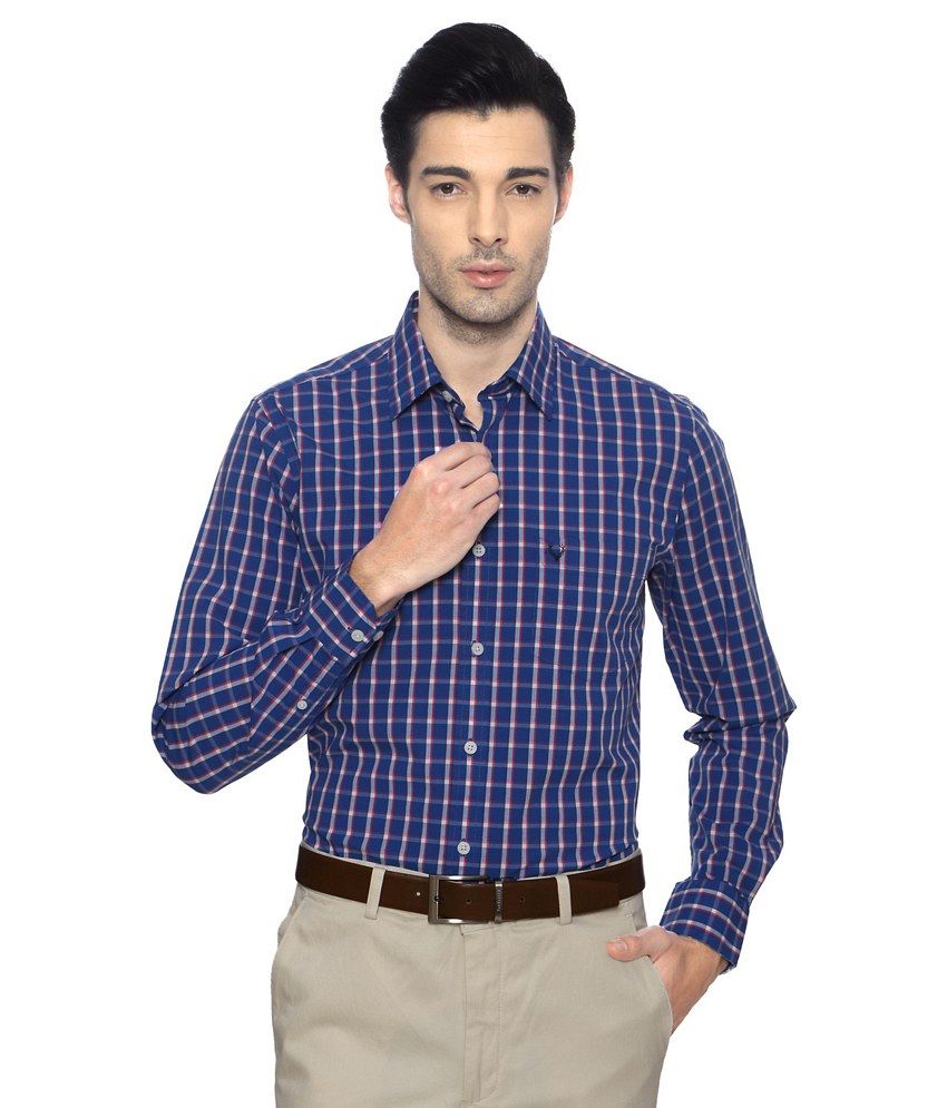 blue check shirt combination pant