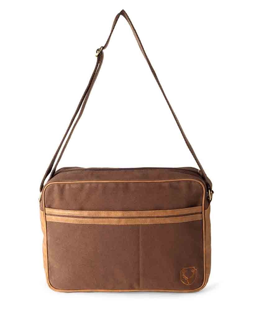 allen solly laptop messenger bag