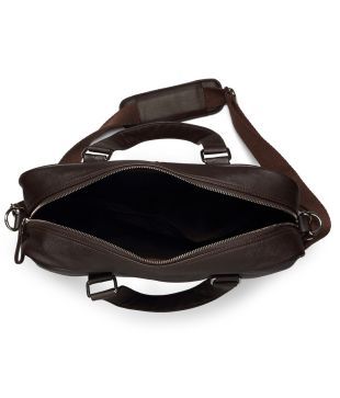 allen solly leather laptop bags