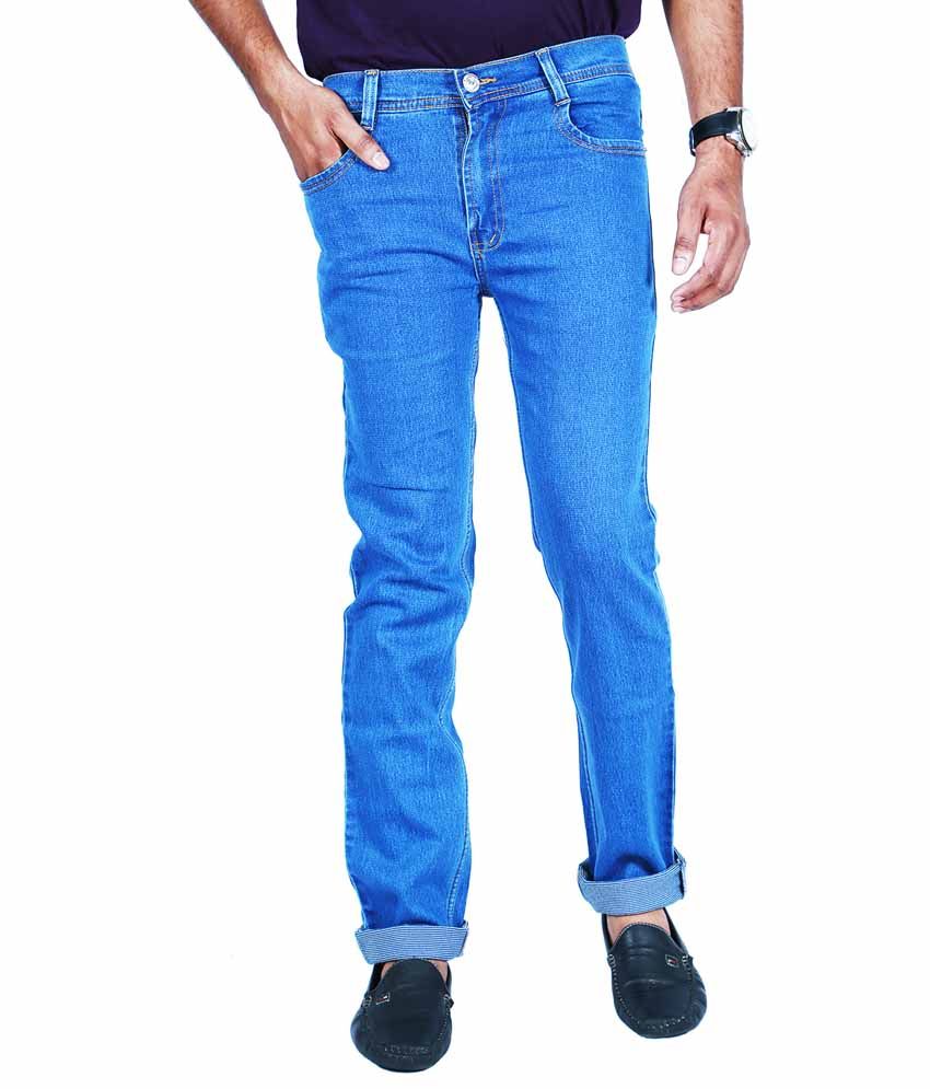 9x Mens Blue Denim Regular Fit Jeans - Buy 9x Mens Blue Denim Regular ...