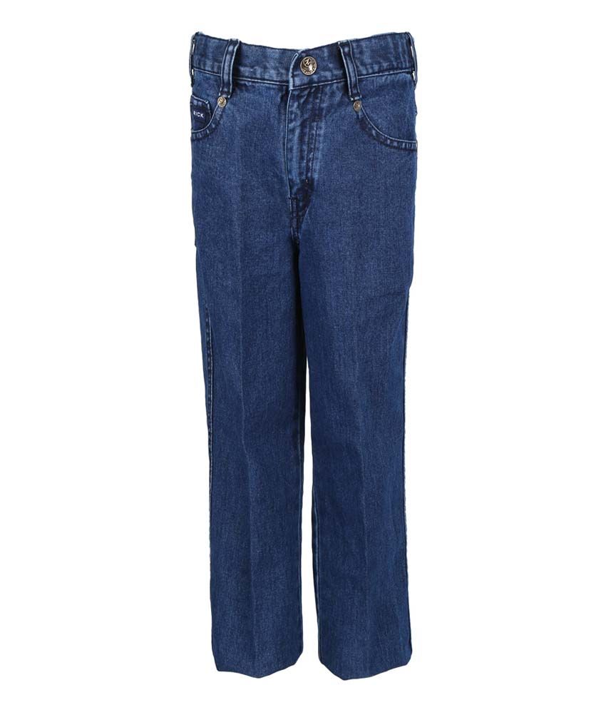 blue cotton jeans