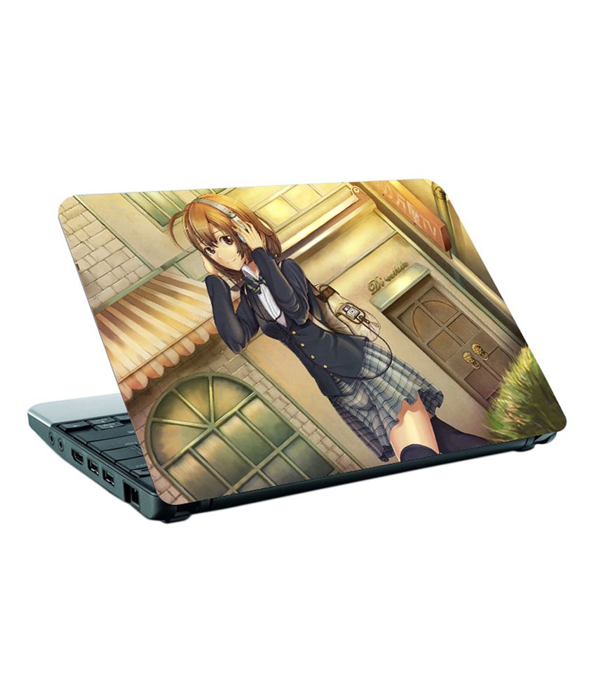 Amy Anime Girl Laptop Skin - Buy Amy Anime Girl Laptop Skin Online at