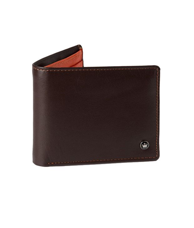 Louis Philippe Brown And Orange Casual Wallet: Buy Online at Low Price in India - Snapdeal