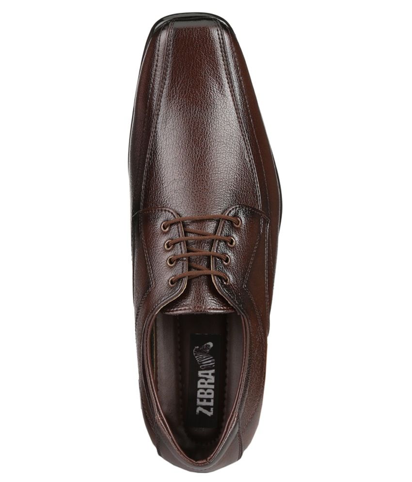 zebra men's formal shoes