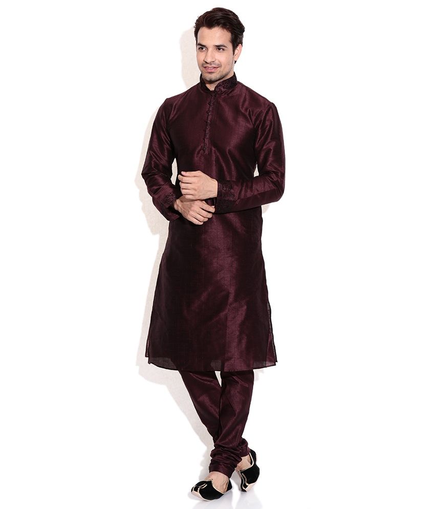 manyavar brown kurta