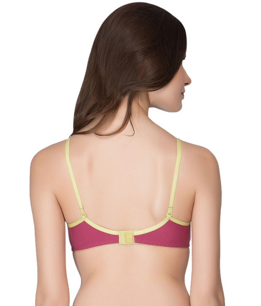Buy Clovia Pink Padded Bra Online At Best Prices In India Snapdeal