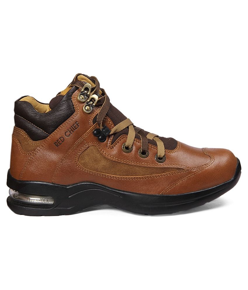 red chief tan boots