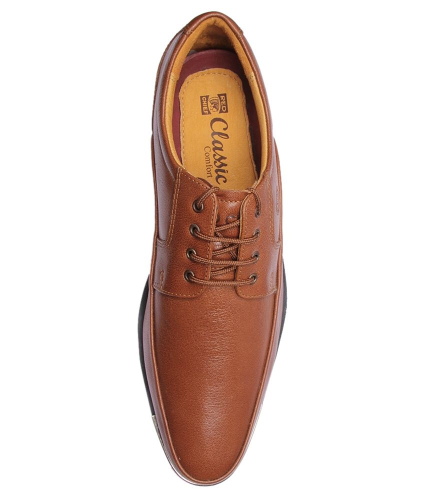 formal shoes in red chief