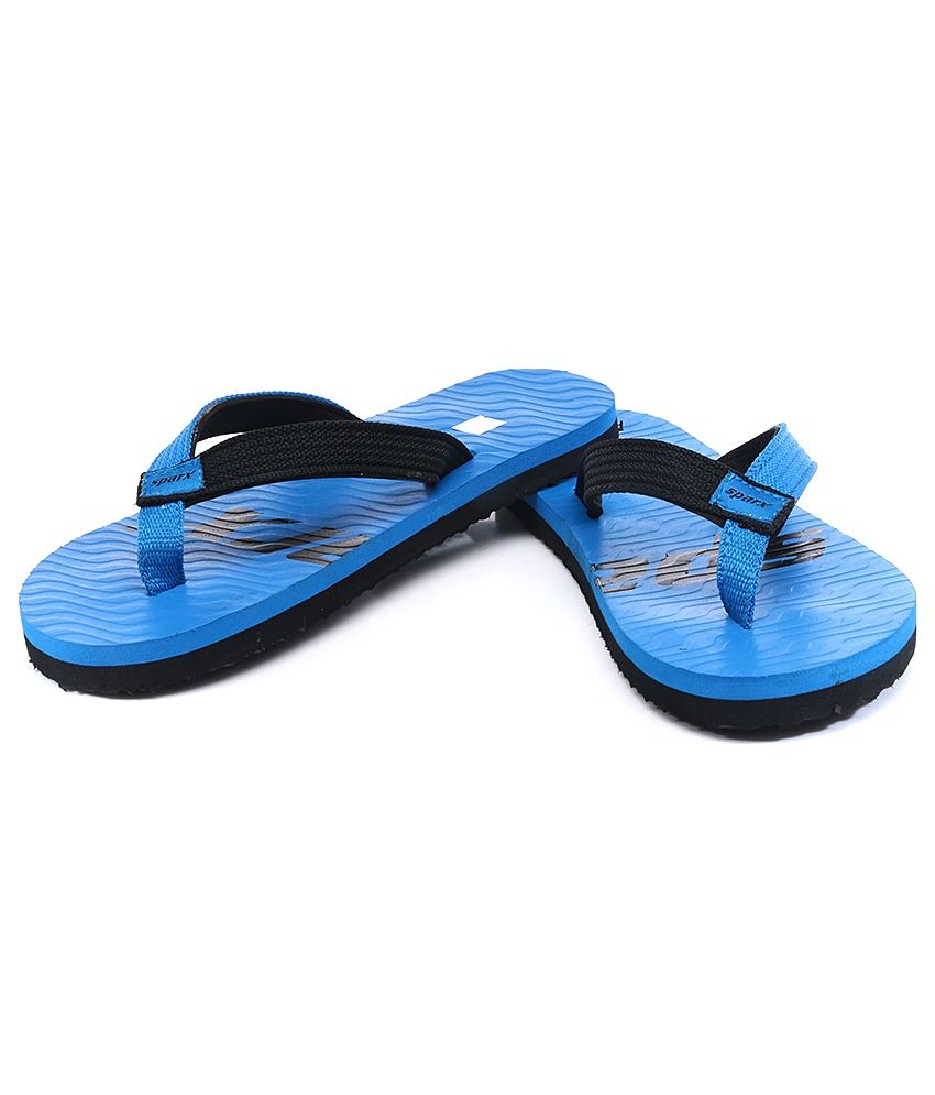 Sparx Blue Men Flip Flops Price in India- Buy Sparx Blue Men Flip Flops Online at Snapdeal