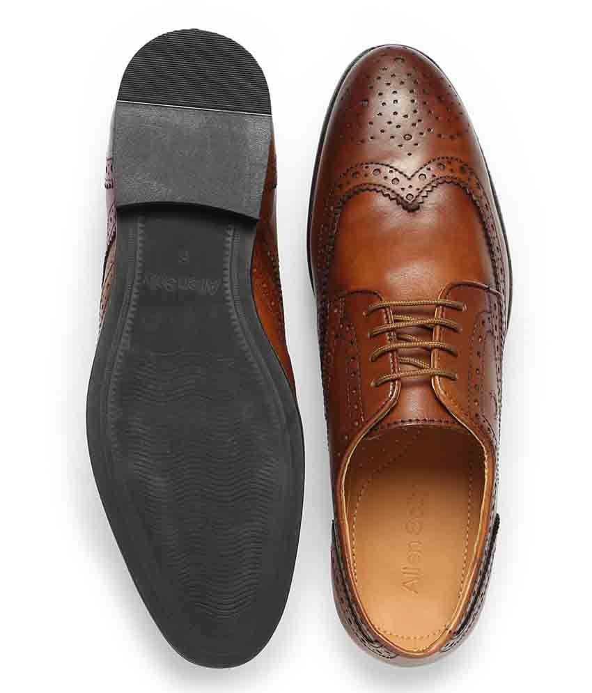 allen solly formal shoes online