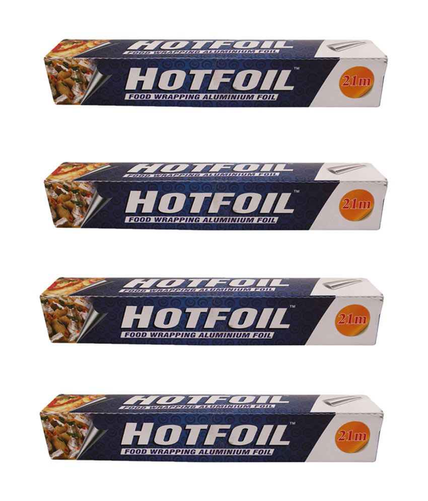 Hot Foil Aluminium Foil Paper Pack Of 4 Buy Online at Best Price in