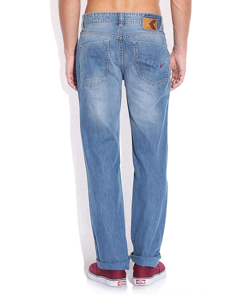 Numero Uno Blue Straight Fit Jeans - Buy Numero Uno Blue Straight Fit ...