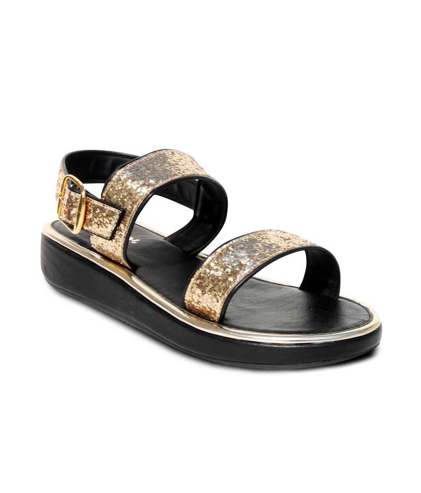 pop womens amica ankle strap flat sandals